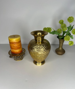 Venta al por mayor decoración del hogar estilo moderno maceta jarra hecha a mano de metal florero para vajilla hogar y decoración de la boda - Product Image 1