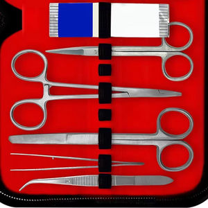 Precios de fábrica OEM Kit de disección de anatomía y biología para estudiantes de medicina con tijeras quirúrgicas Base de instrumentos quirúrgicos - Product Image 4