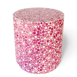 Tabourets élégants faits à la main au Vietnam en nacre, incrustations de coquillages, meubles d'appoint pour appartements et intérieurs raffinés - Product Image 2