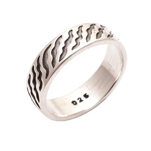 Anillo de Plata de Ley 925 sin piedra, joyería especial de boda para mujeres y niñas, joyería artesanal hecha a mano de Jaipur - Product Image 1
