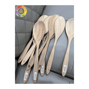 Cuillère de table en bois à long manche avec un design unique-Cuillère en forme de coeur en bois-Cuillère à thé à café de haute qualité rentable - Product Image 1