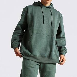 Sweat à capuche à manches longues avec poche kangourou style pull 100% coton Vêtements pour hommes Sweats à capuche - Product Image 4