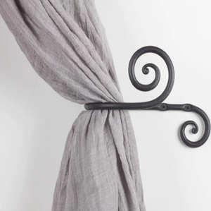 Keepsake metal <b>curtain</b> holdback elegant and practical decoration element for sophisticated interior available at wholesale price - Product Image 2