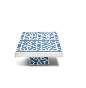 Bone Inlay <b>Cake</b> <b>Stand</b> with Acrylic <b>Cover</b> Single Tier Dessert <b>Stand</b> <b>Cake</b> Platter with Natural Craft - Product Image 3