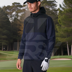 Camiseta Deportiva de Manga Larga para Hombre, Ligera, Transpirable, con Cierre de Cremallera, de Secado Rápido, para Golf, Running, Gimnasio y Entrenamiento - Product Image 6