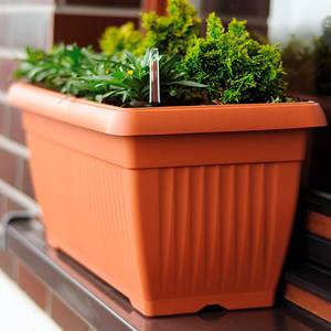 Jardinière de balcon en terre cuite Prosperplast 11L AVEC SYSTÈME D'IRRIGATION 60 x 18 x 14 cm - Product Image 2