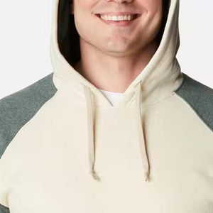 Vente en gros 2026 – Nouveaux sweats à capuche pour hommes, style américain, sportifs, grandes tailles, avec tissu bicolore 100 % coton - Product Image 4