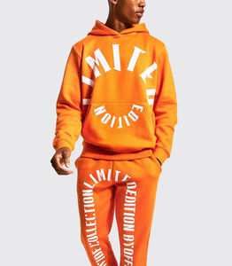 Le plus récent Style de pull personnalisé avec poches latérales respirant hommes survêtement/personnalisé couleur vierge 100% coton imprimé hommes survêtement - Product Image 6