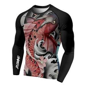Custom Sublimated Rash Guard Quick-Dry UV Protection <b>Swim</b> Top for <b>Men</b> & Women - Product Image 1