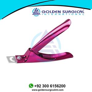 Cortador de Uñas Acrílicas, Cortador de Puntas de Uñas Ajustable de Acero Inoxidable Premium, Recortador de Puntas de Uñas Artificiales para Manicura al por Mayor - Product Image 1