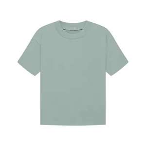Camisetas personalizadas de alta calidad para hombres, camiseta en blanco lisa de peso pesado, diseño transpirable, camiseta de ajuste Regular de Color sólido, camiseta para hombres - Product Image 6