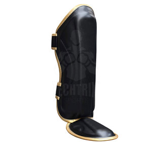 Espinillera de PU con impresión de logotipo personalizado de alta calidad, nuevo diseño, peso ligero, precio razonable, venta en línea - Product Image 4