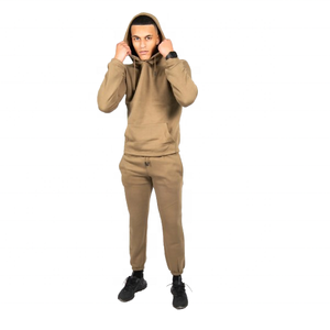 Chándal cálido y acogedor de invierno para hombres y mujeres con Sudadera con capucha de lana y Jogger ajustado - Product Image 3
