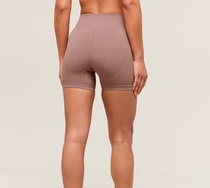 กางเกงกีฬาขาสั้นสำหรับผู้หญิงกางเกงขาสั้นผ้าสเวตสีพื้นสวมใส่สบายสำหรับ2025 - Product Image 4