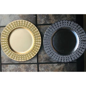 <b>Table</b> Decor Plates Silver Charger Plates and Place Mats for Hotel Restaurant Suppliers <b>Other</b> <b>Decoration</b> <b>Accessories</b> - Product Image 5
