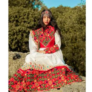 Nuevo diseño caliente afgano vintage kuchi pashtun tribal gitano vestido afgano Kuchi vestidos afgano traje de vestido largo W AFG.102 - Product Image 2