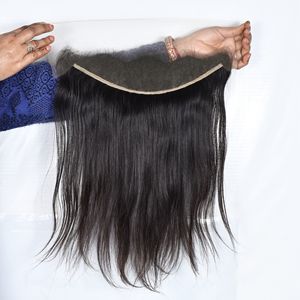13*4 Cheveux bruts vietnamiens HD à couleur naturelle pour femmes noires 100% Cheveux bruts de quantité minimale de commande Extensions de cheveux humains à cuticule alignée - Product Image 2