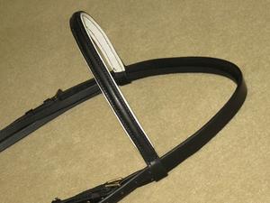 Bride de cheval à la mode en cuir véritable Bride de luxe en cuir de cheval - Product Image 2