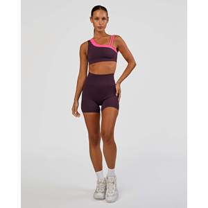Progression Ultra High-Rise 4 Short-Midnight Plum Transpirable - Product Image 5