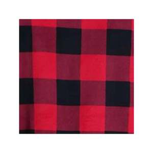 PJ Couture Set da Notte in Flanella a Quadri Buffalo per Donna, Rosso e Nero, Chiusura con Bottoni, Taglia M, Morbido Abbigliamento Sostenibile per l'Inverno - Product Image 6