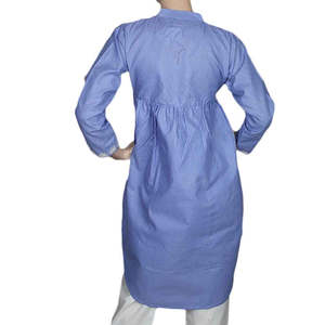 คุรตีปักลายสำหรับผู้หญิง - สีฟ้า - Product Image 3