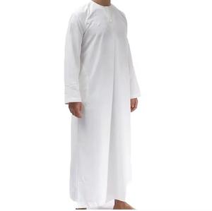Jubba al por Mayor, Ropa Islámica, Diseño Saudí de Manga Larga, Túnica Musulmana Thobe para Hombre, Jubbah - Product Image 3