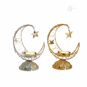 Portavelas de Metal Hecho a Mano, Farol para Decoración de Mesa y Suelo |   Resistente al Agua y Duradero |   Uso en Interiores |   Logotipo de Color Personalizable | - Product Image 1