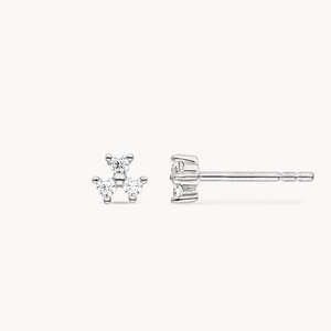 Pendientes Finos con Diseño de Flor - Product Image 1