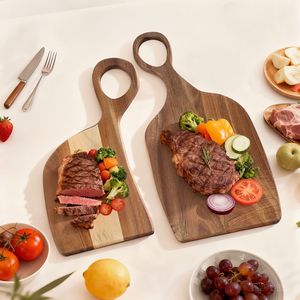 Fabricant de planches à découper en bois massif personnalisées Planche à découper en bois naturel pour la cuisine, la cuisine à domicile, le restaurant - Product Image 2