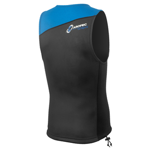 เสื้อกั๊กซิปนีโอพรีนตาข่าย2มม. ที่ทนทานและใส่สบายพร้อมเชือกอุปกรณ์สำหรับว่ายน้ำและดำน้ำ - Product Image 2