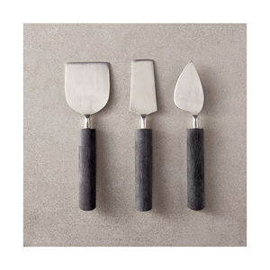 Ensemble de couteaux à fromage en acier inoxydable très vendu avec manche en résine, couverts de haute qualité, ensemble de couteaux à fromage à bas prix - Product Image 6