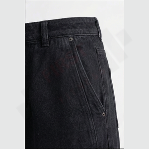 Pantalones Vaqueros Cargo Negros para Hombre, Estilo Y2K, con Múltiples Bolsillos, de Marca, Estilo Urbano, al por Mayor, Personalizados, a Granel - Product Image 5
