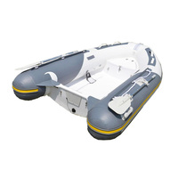Bateau pneumatique rigide pliable de sport en fibre de verre de haute qualité 2023