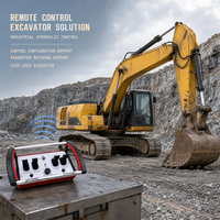 Excavatrice d'occasion C339 avec télécommande hydraulique sans fil 2018 pour travaux en carrière
