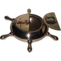 Cendrier de luxe moderne en métal et silicone de qualité supérieure pour cigarettes et cigares, personnalisable, idéal pour la vente en gros