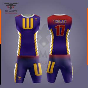 Alta calidad hombres americano 7 V 7 uniforme sublimación impresión 2024 Kit transpirable Color sólido OEM diseño personalizado 7 en 7 uniforme Kit - Product Image 2