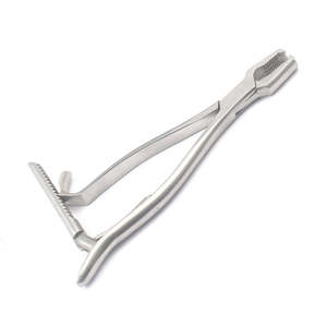 Instrumento quirúrgico ortopédico personalizado, venta al por mayor, fórceps de sujeción de hueso de acero inoxidable, fuente de alimentación Manual, Reunión, seguridad MOL - Product Image 1