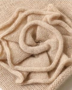 Beani หมวกไหมพรมอะคริลิคสำหรับผู้ใหญ่หมวกบีนนี่ถักโลโก้ของคุณเอง - Product Image 3