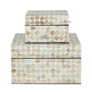 Best Seller <b>Gift</b> <b>Box</b> Mother of Pearl Jewelry <b>Boxes</b> Wholesale Luxury Products in Vietnam Handmade Lacquer Custom <b>Box</b> - Product Image 1