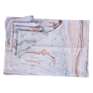 Couverture de Table Vintage Uzbake Faite à la Main 100% Coton Linge de Table Véritable Fait Main Bloc Imprimé - Product Image 3