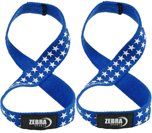 Figura de algodón de alta resistencia transpirable hecha a medida, 8 correas, gran oferta, soporte de muñeca para levantamiento de pesas Deadlift, encogimiento de hombros, levantamiento de pesas - Product Image 1