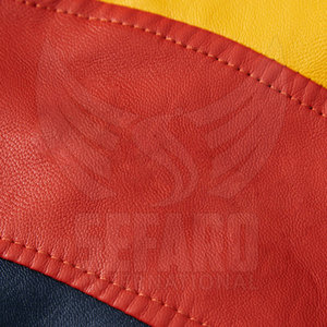 Chaqueta de Motociclista de Cuero 100% Más Vendida para Hombre, Ropa de Carreras, Chaqueta de Motociclista con Logotipo Personalizado - Product Image 6