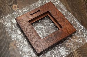 <b>Wooden</b> Modern Customizable <b>Photo</b> <b>Frame</b> High Quality Material HD Glass MDF Mat Wall Mounting Rustic Custom Size Shape Home Office - Product Image 5