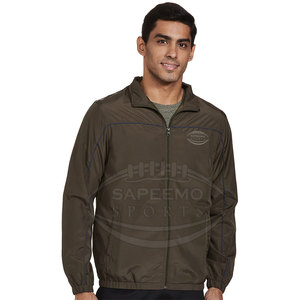 Quick Dry Men <b>Running</b> <b>Jacket</b> Stand Collar Front Windproof Breathable Designed for Comfort Flexibility <b>Winter</b> Outdoor Exercise - Product Image 1