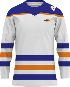Maillot de hockey sur glace personnalisé pour hommes, uniforme de hockey d'équipe professionnelle imprimé par sublimation, vente en gros - Product Image 2