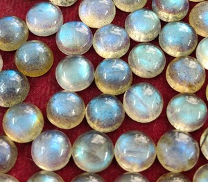 Natural Grey Labradorite Round Cabochon 9mm-Loose High Quality - Product Image 6