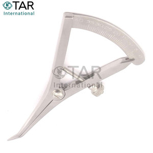 Calibrador Castroviejo de Acero Inoxidable Dental Graduado Medición 0 40mm Odontología Quirúrgica Angular Ortodoncia Cirugía Oral - Product Image 3