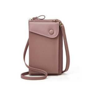 Bolso para teléfono móvil con pantalla táctil para mujer, bandolera de cuero, a la moda - Product Image 1
