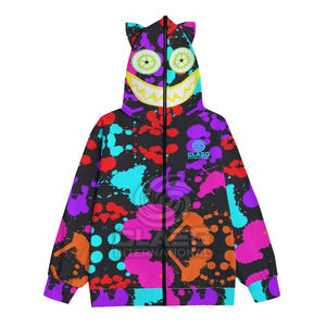 Precio razonable Uso de alta calidad Sudadera con capucha con cremallera completa Sudadera con capucha de algodón con cremallera de cara completa con logotipo personalizado Sudadera con capucha con cremallera completa - Product Image 1