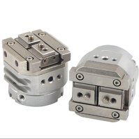 Cylindre à piston pneumatique à griffe d'air de type 2 à entraînement rotatif, corps en aluminium, modèle SCD100x25 MDHR2 MHR2-10R 15R